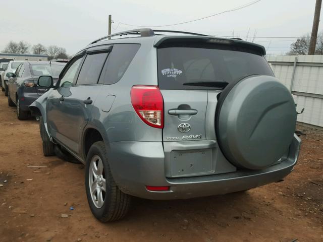 JTMBD33V786080198 - 2008 TOYOTA RAV4 GRAY photo 3