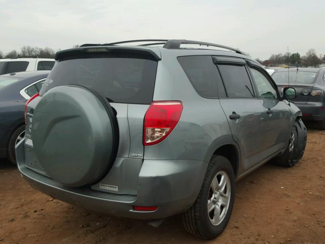 JTMBD33V786080198 - 2008 TOYOTA RAV4 GRAY photo 4