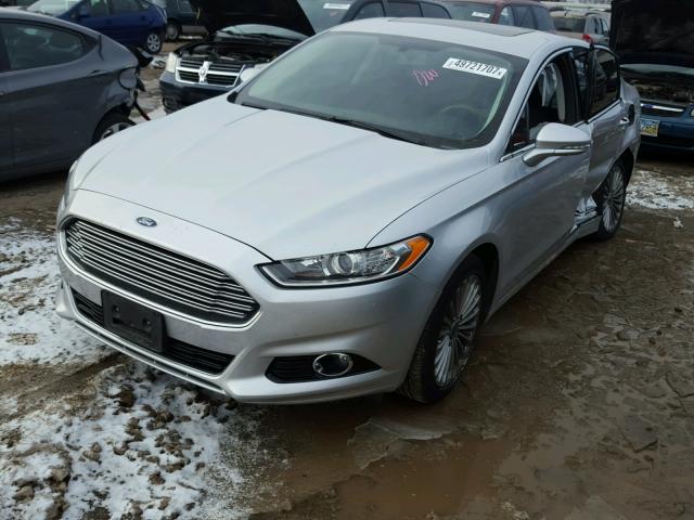 3FA6P0K98GR124115 - 2016 FORD FUSION TIT SILVER photo 2