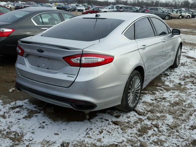 3FA6P0K98GR124115 - 2016 FORD FUSION TIT SILVER photo 4