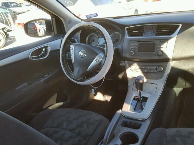 3N1AB7AP4DL722747 - 2013 NISSAN SENTRA FE GRAY photo 9