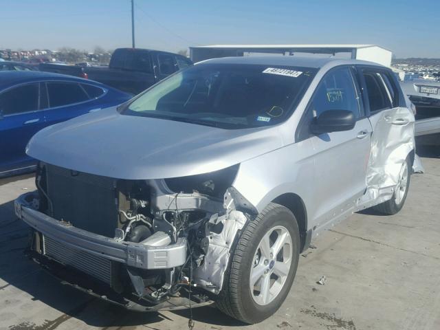 2FMTK3G95FBC32643 - 2015 FORD EDGE SE GRAY photo 2