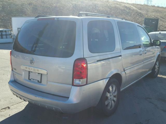 5GADV231X7D183866 - 2007 BUICK TERRAZA CX SILVER photo 4