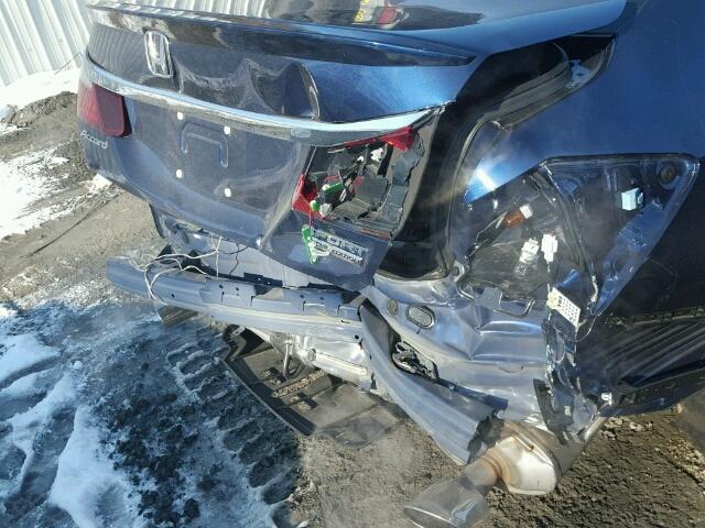 1HGCR2F16HA283638 - 2017 HONDA ACCORD SPO BLUE photo 9