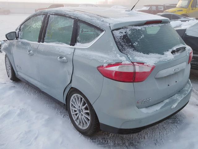 1FADP5CU4DL546223 - 2013 FORD C-MAX PREM SILVER photo 3