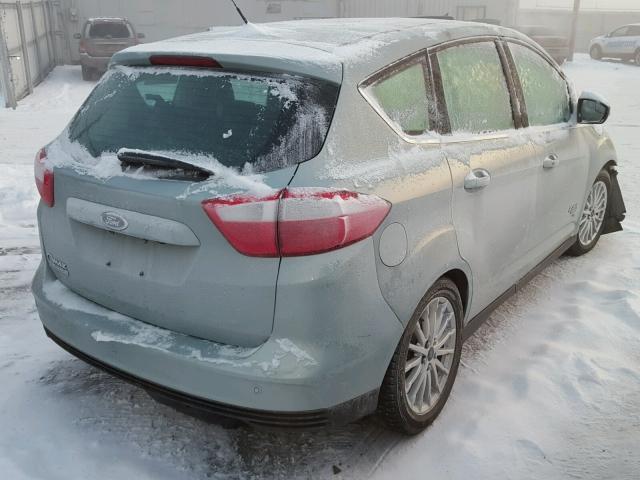 1FADP5CU4DL546223 - 2013 FORD C-MAX PREM SILVER photo 4