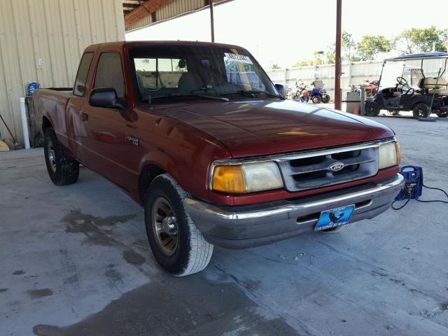 1FTCR14U5VPA85423 - 1997 FORD RANGER SUP BURGUNDY photo 1