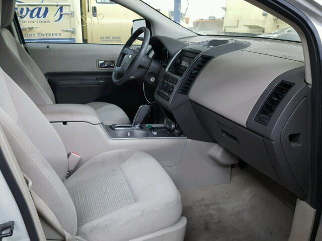 2FMDK46C07BA82319 - 2007 FORD EDGE SE SILVER photo 5