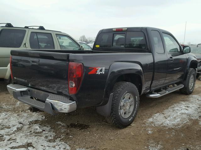 1GCDT19E078163028 - 2007 CHEVROLET COLORADO BLACK photo 4