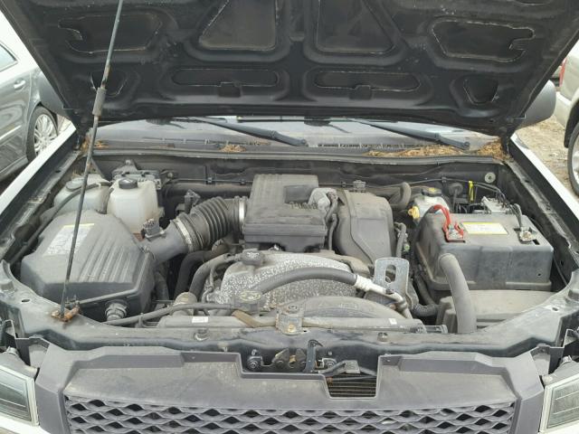 1GCDT19E078163028 - 2007 CHEVROLET COLORADO BLACK photo 7