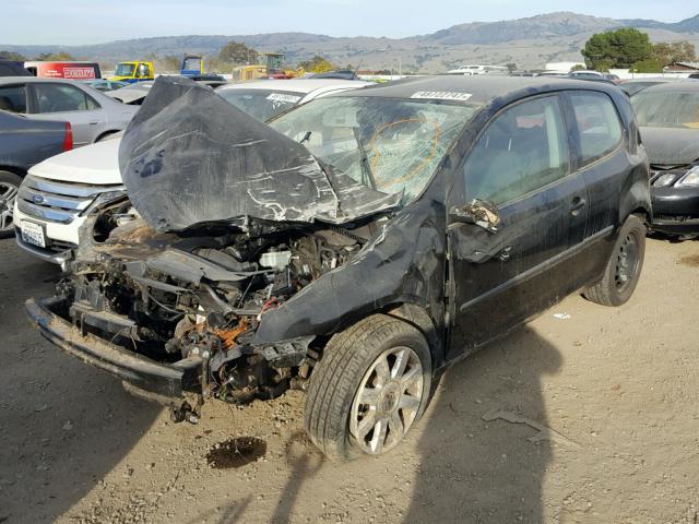 WVWBR71K17W098325 - 2007 VOLKSWAGEN RABBIT BLACK photo 2