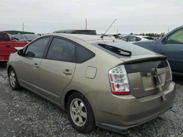 JTDKB20U477605030 - 2007 TOYOTA PRIUS TAN photo 3