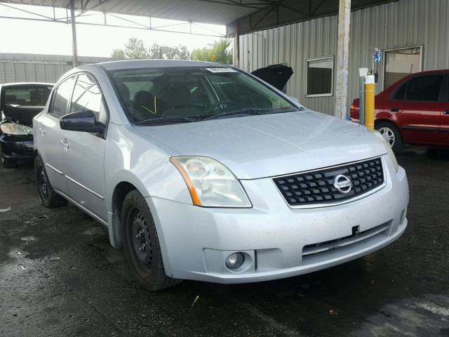 3N1AB61E58L729947 - 2008 NISSAN SENTRA 2.0 SILVER photo 1