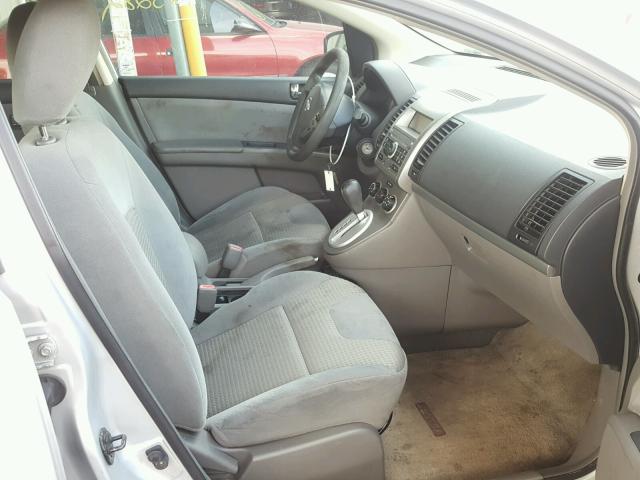 3N1AB61E58L729947 - 2008 NISSAN SENTRA 2.0 SILVER photo 5