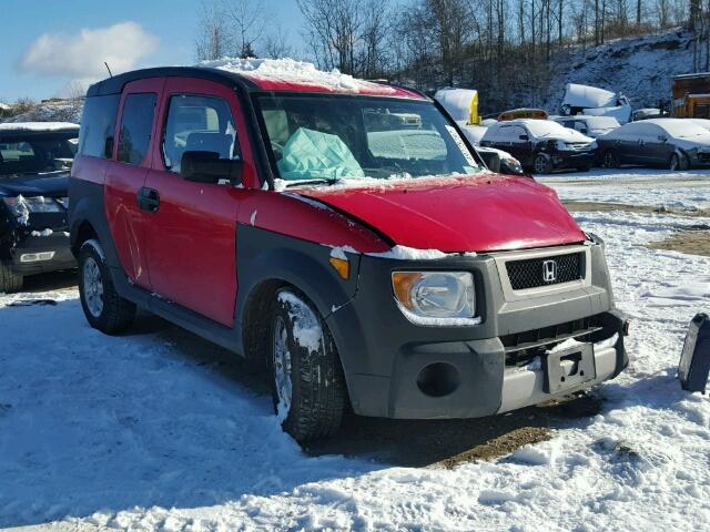 5J6YH28666L013272 - 2006 HONDA ELEMENT EX RED photo 1