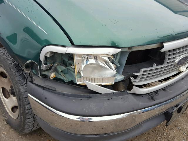 1FTRF17W6XNB54666 - 1999 FORD F150 GREEN photo 9