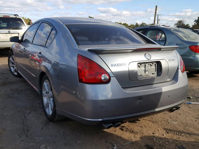 1N4BA41E47C859971 - 2007 NISSAN MAXIMA SE GRAY photo 3