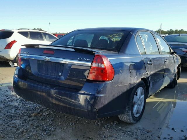 1G1ZT58N77F187863 - 2007 CHEVROLET MALIBU LT BLUE photo 4