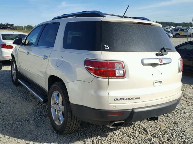 5GZER33708J111707 - 2008 SATURN OUTLOOK XR თეთრი ფოტო 3