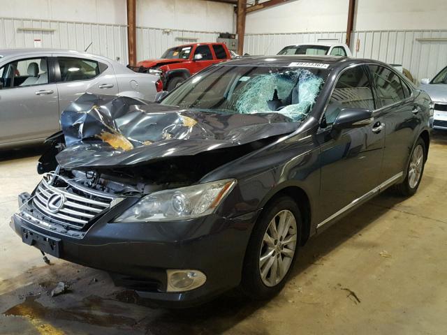 JTHBK1EG8A2351113 - 2010 LEXUS ES 350 GRAY photo 2