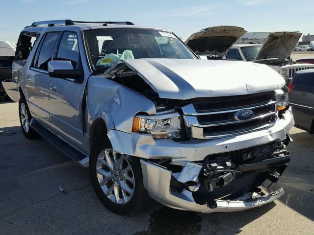 1FMJK1KTXHEA26501 - 2017 FORD EXPEDITION SILVER photo 1