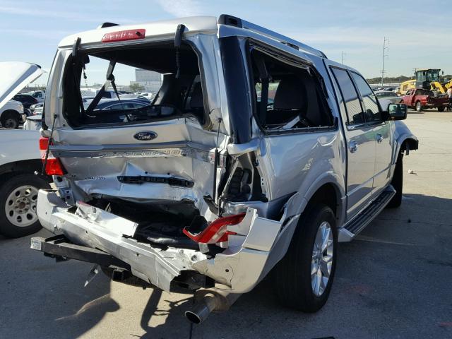 1FMJK1KTXHEA26501 - 2017 FORD EXPEDITION SILVER photo 4