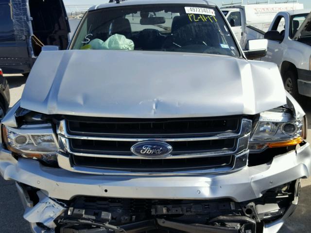 1FMJK1KTXHEA26501 - 2017 FORD EXPEDITION SILVER photo 7