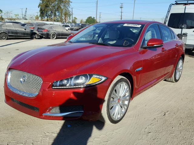 SAJWA0FS7FPU47118 - 2015 JAGUAR XF PREMIUM RED photo 2