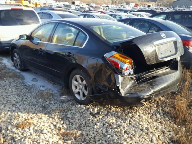 1N4AL21E48N411651 - 2008 NISSAN ALTIMA 2.5 BLACK photo 3