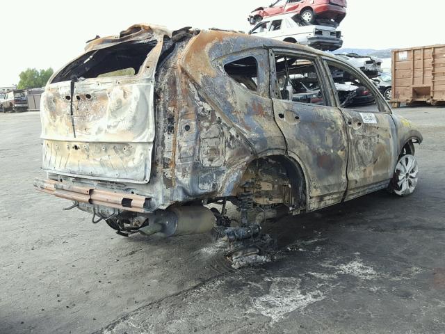 5J6RM3H78DL042171 - 2013 HONDA CR-V EXL BURN photo 4