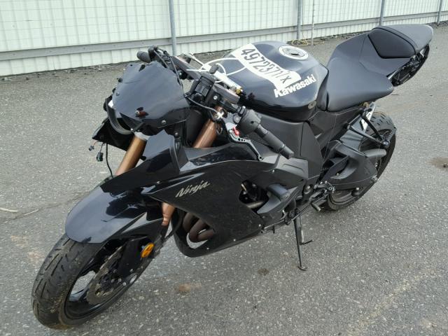 JKAZXCE178A001930 - 2008 KAWASAKI ZX1000 E BLACK photo 2