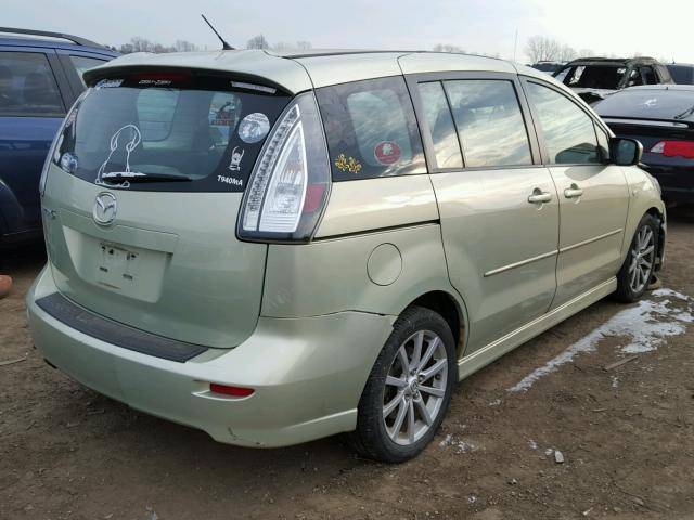 JM1CR293980306136 - 2008 MAZDA 5 GREEN photo 4