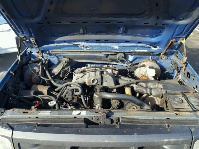 1FTDF15Y1NLA07243 - 1992 FORD F150 BLUE photo 7