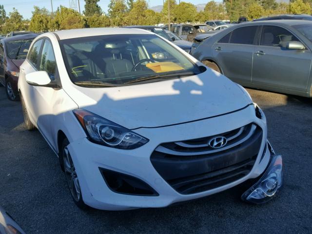 KMHD35LH2EU162344 - 2014 HYUNDAI ELANTRA GT WHITE photo 1