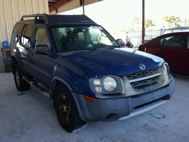 5N1ED28Y54C676928 - 2004 NISSAN XTERRA XE BLUE photo 1