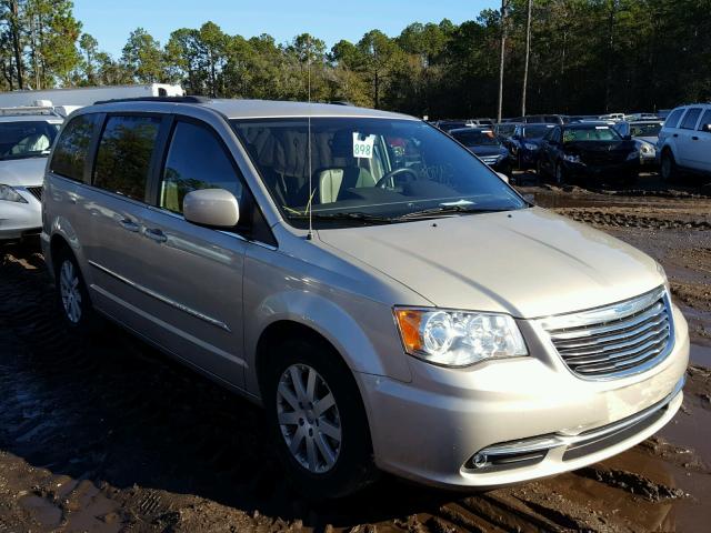 2C4RC1BG4DR508479 - 2013 CHRYSLER TOWN & COU TAN photo 1