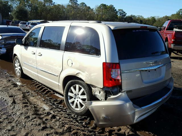 2C4RC1BG4DR508479 - 2013 CHRYSLER TOWN & COU TAN photo 3