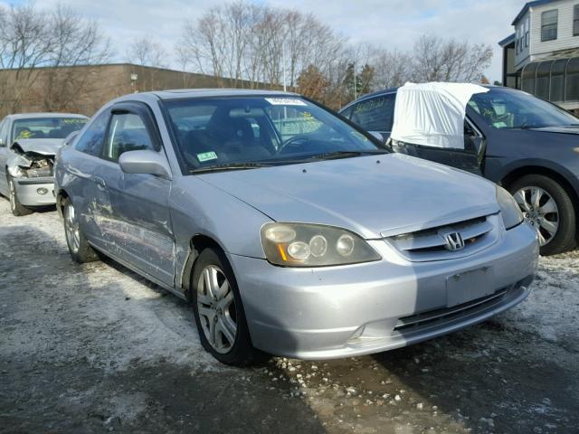 1HGEM22901L096845 - 2001 HONDA CIVIC SI SILVER photo 1