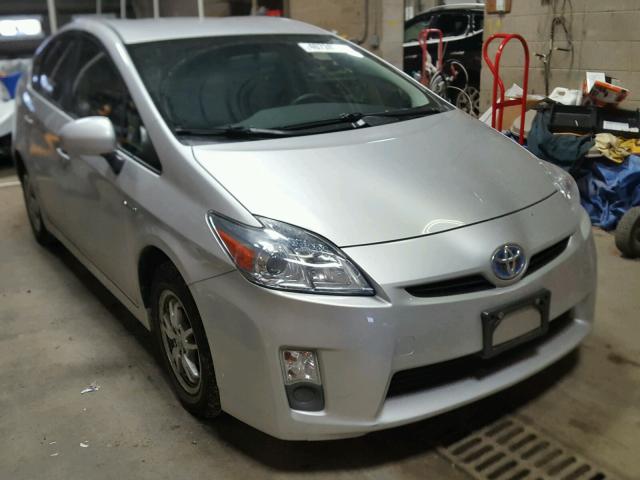 JTDKN3DU9A0006910 - 2010 TOYOTA PRIUS SILVER photo 1