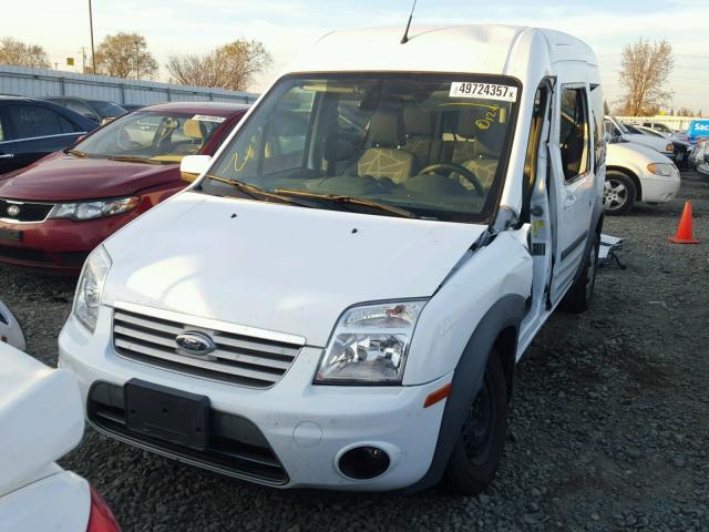 NM0KS9CN5DT143686 - 2013 FORD TRANSIT CO WHITE photo 2