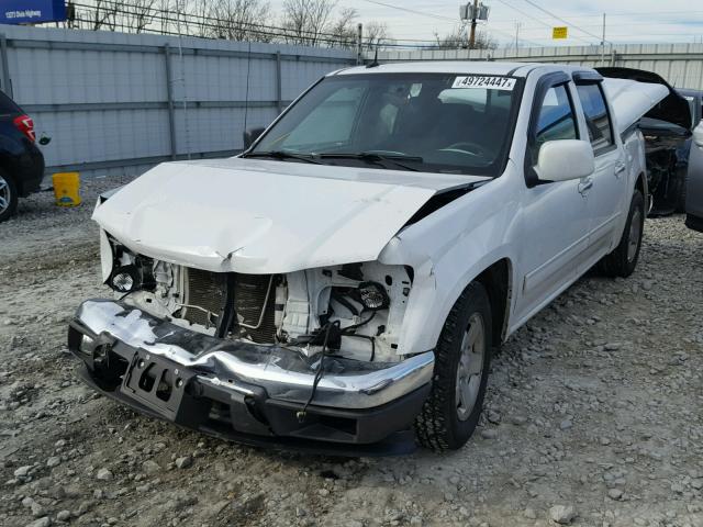 1GTD5PFE7C8169775 - 2012 GMC CANYON SLE WHITE photo 2