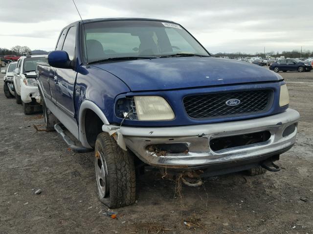 1FTRX18L4WNA48958 - 1998 FORD F150 BLUE photo 1