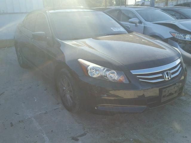 1HGCP2F87BA137730 - 2011 HONDA ACCORD EXL BLACK photo 1