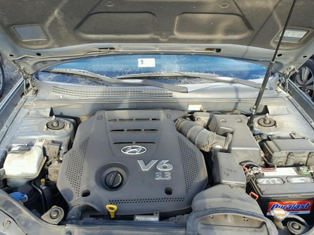 5NPET46F59H474736 - 2009 HYUNDAI SONATA GLS BLUE photo 7