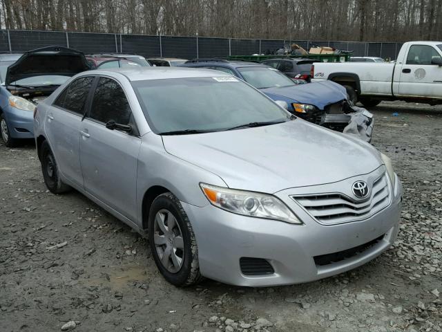 4T1BF3EK4BU211356 - 2011 TOYOTA CAMRY BASE SILVER photo 1