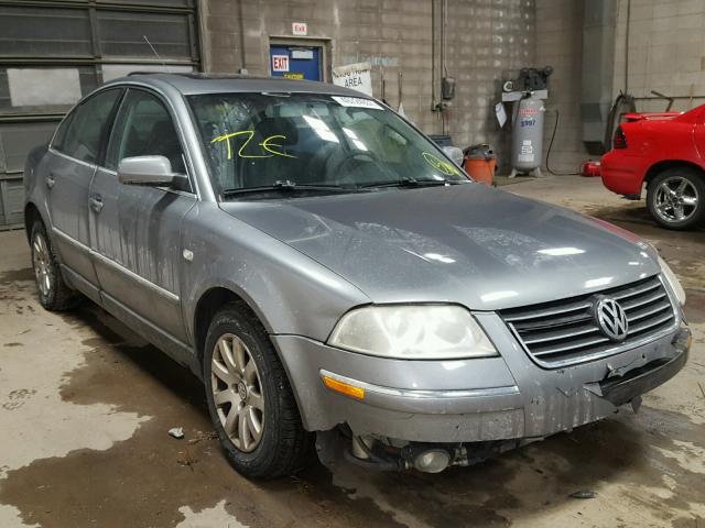 WVWPD63B13P246179 - 2003 VOLKSWAGEN PASSAT GLS SILVER photo 1