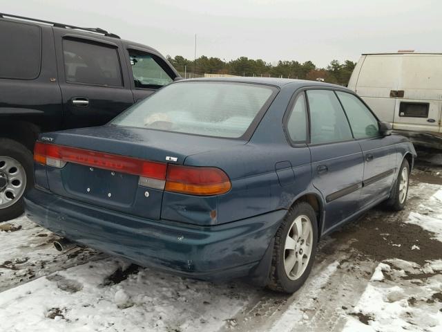 4S3BD6351S9217045 - 1995 SUBARU LEGACY L GREEN photo 4