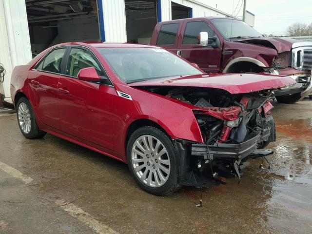 1G6DJ5EV8A0140060 - 2010 CADILLAC CTS PERFOR RED photo 1