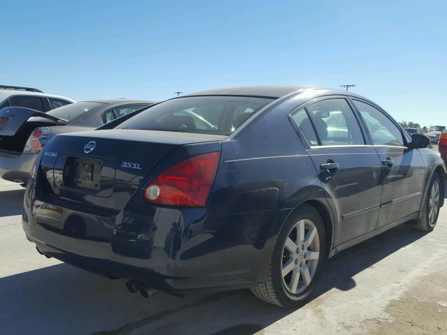 1N4BA41EX5C847160 - 2005 NISSAN MAXIMA SE BLUE photo 4