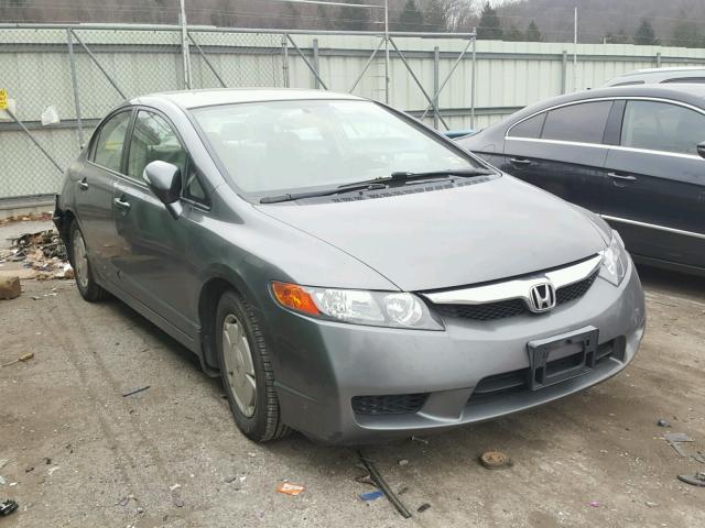 JHMFA36269S004359 - 2009 HONDA CIVIC HYBR GRAY photo 1